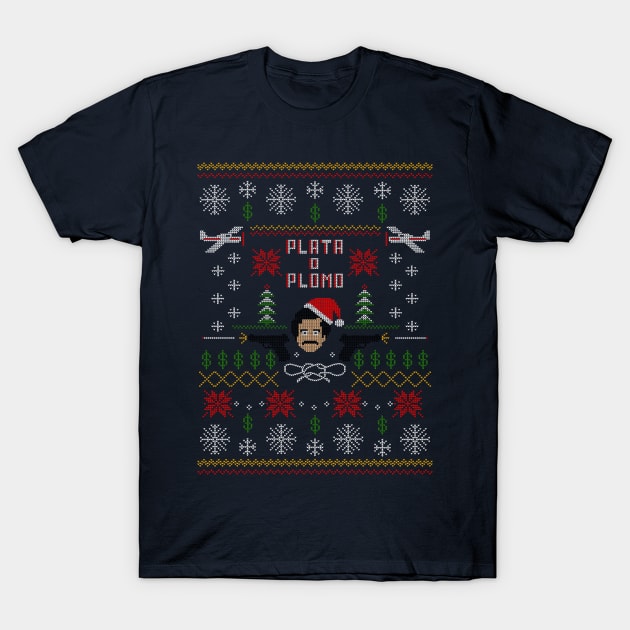 Narco Christmas T-Shirt by BuckRogers